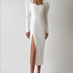 LN Family Russian Designer White Dress WITH TAG 🤍